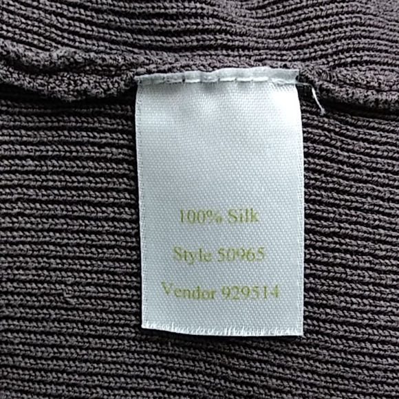 Caslon Sleeveless Square-Neck Silk Top Sz M - Picture 6 of 7
